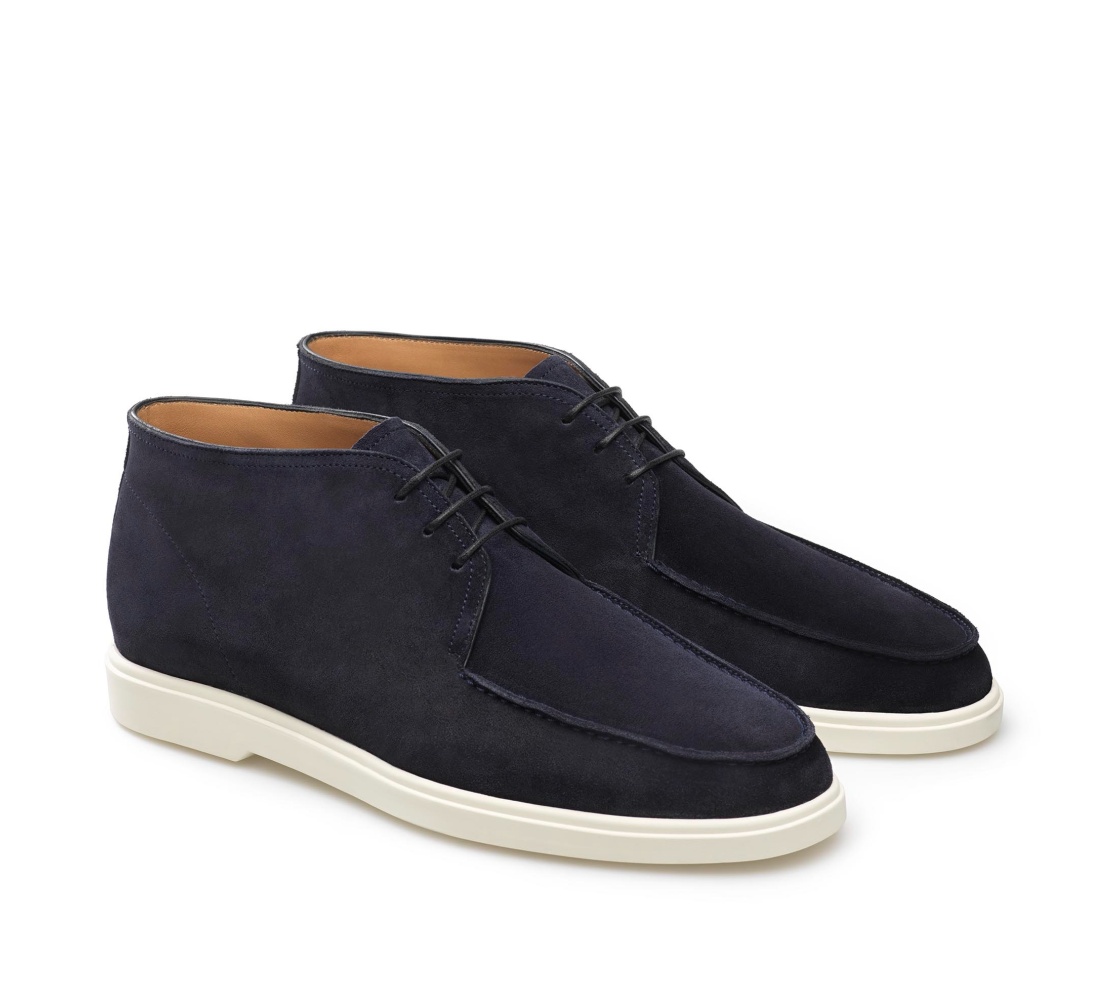 Leather Sneakers - Nathan Camurça 500 Blue